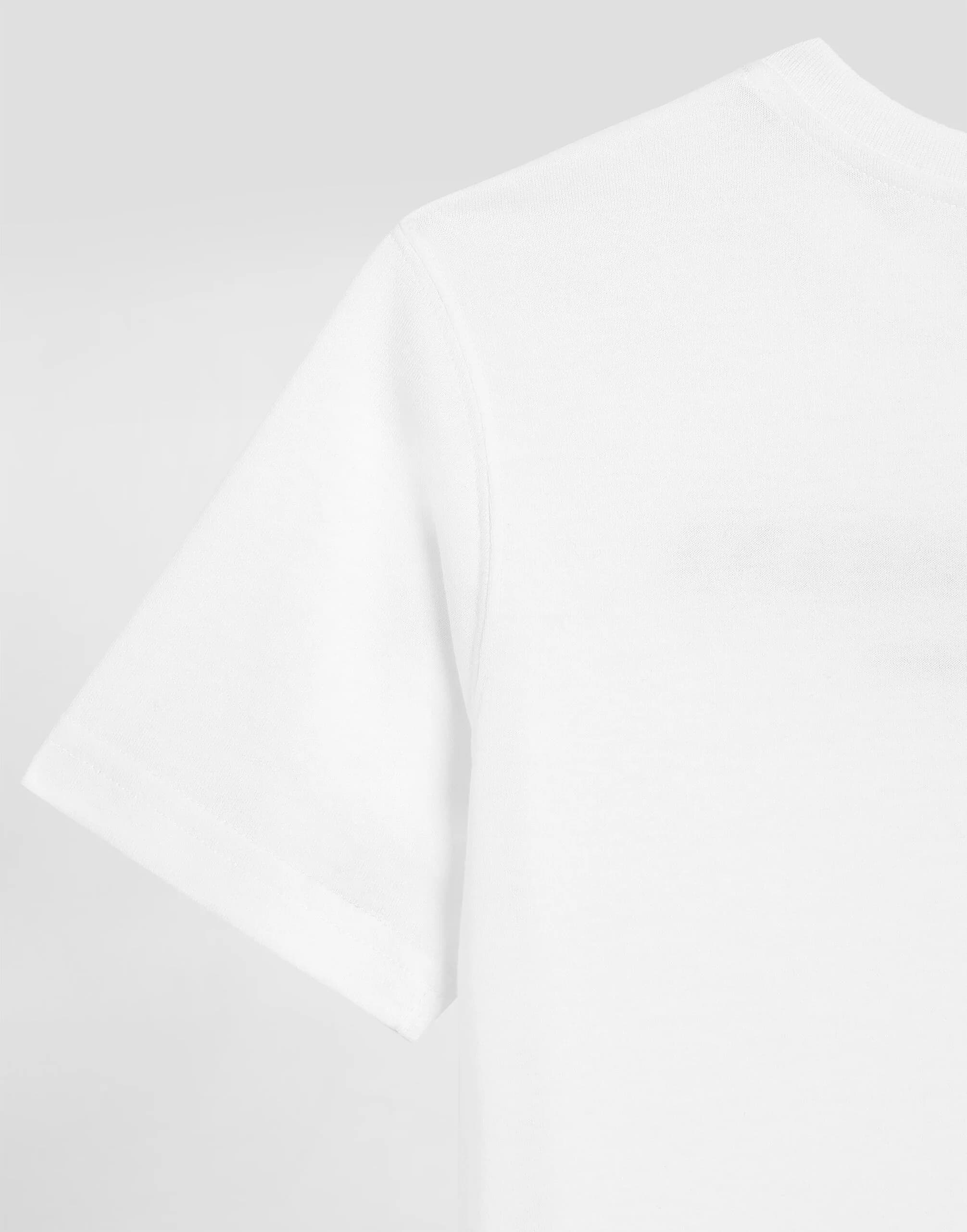 Dolce & Gabbana Kids Ikoniczna Biała Koszulka Jersey - 4