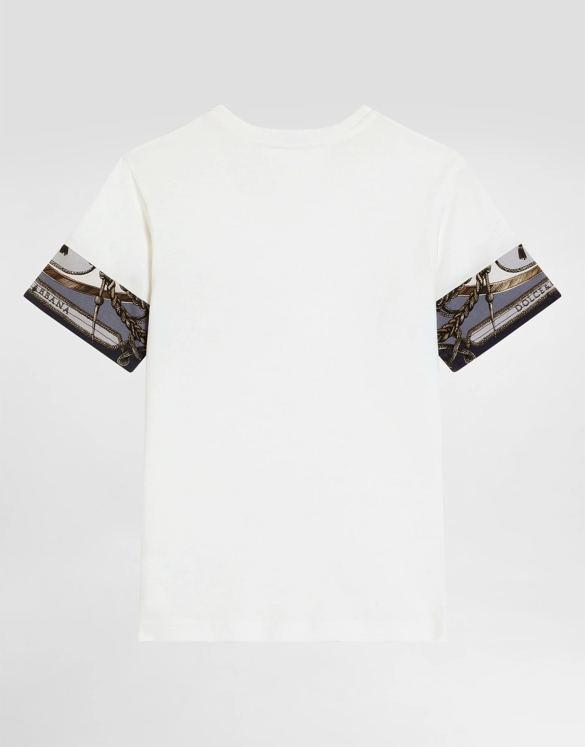 Bawełniany T-shirt Dolce & Gabbana Kids z nadrukiem graficznym - 2