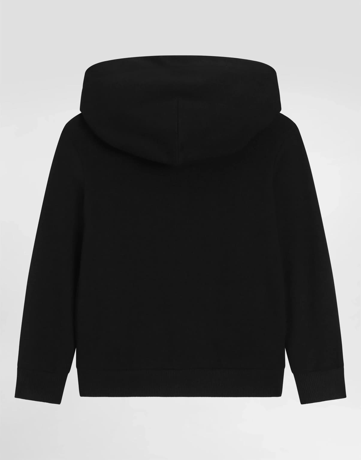 Dolce & Gabbana Bluza z kapturem i metalową blaszką z logo - 6