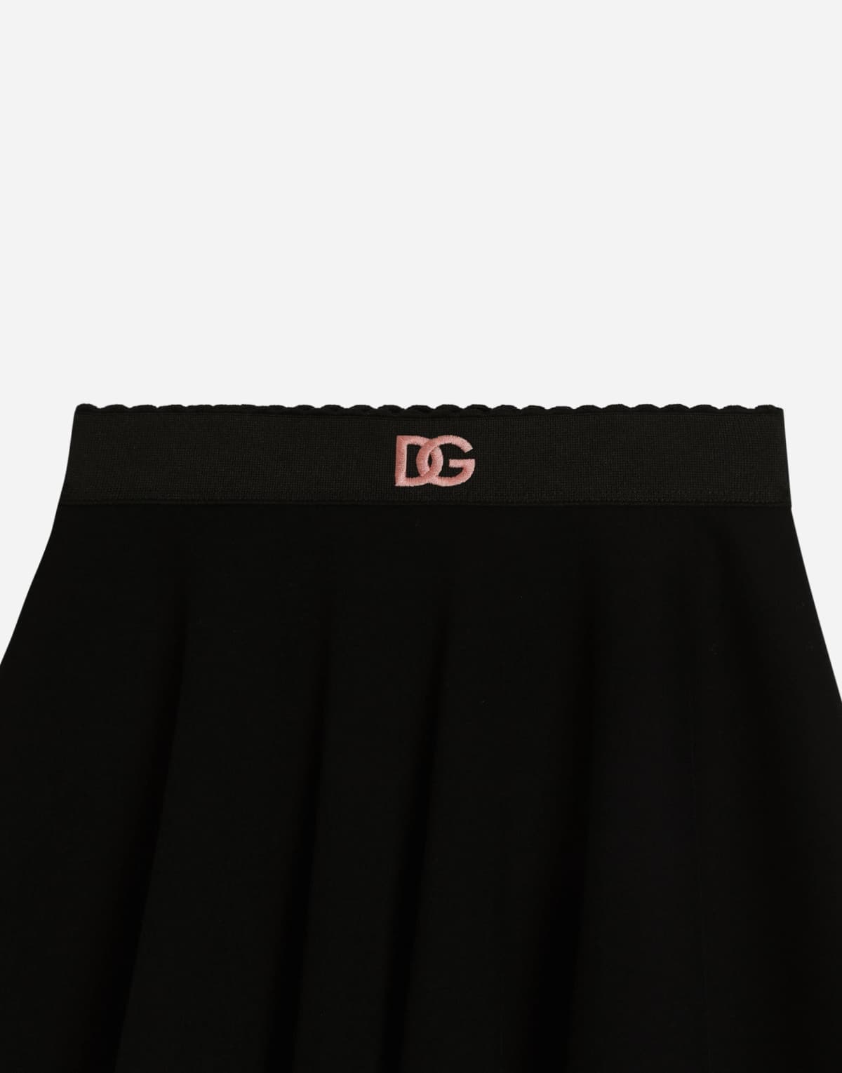 Bawełniana spódnica Dolce & Gabbana Kids z logo DG - 5