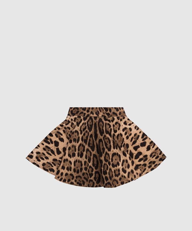 Spódnica Dolce & Gabbana Kids w panterkę - 2