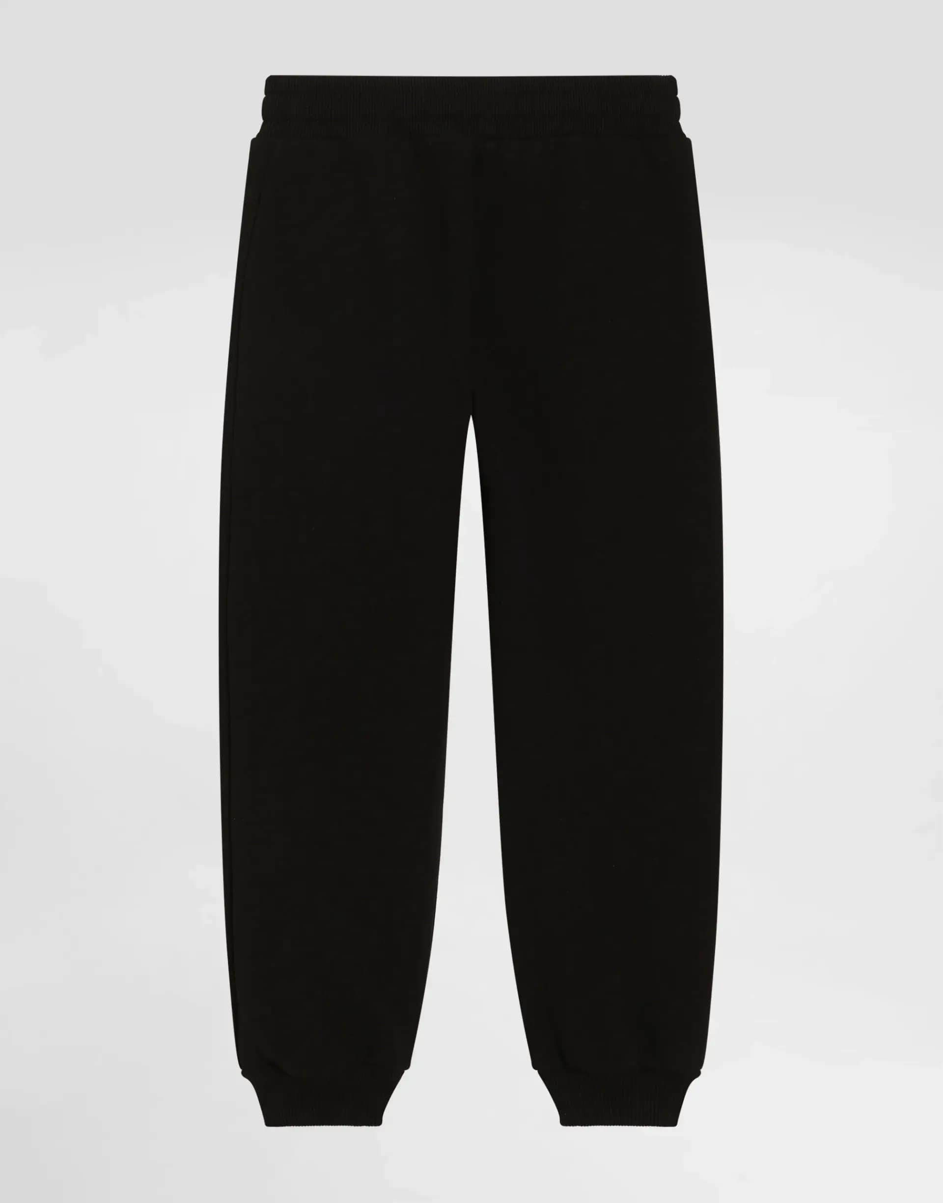 Oversize spodnie dresowe z logo DG i kryształkami od Dolce&Gabbana - 3