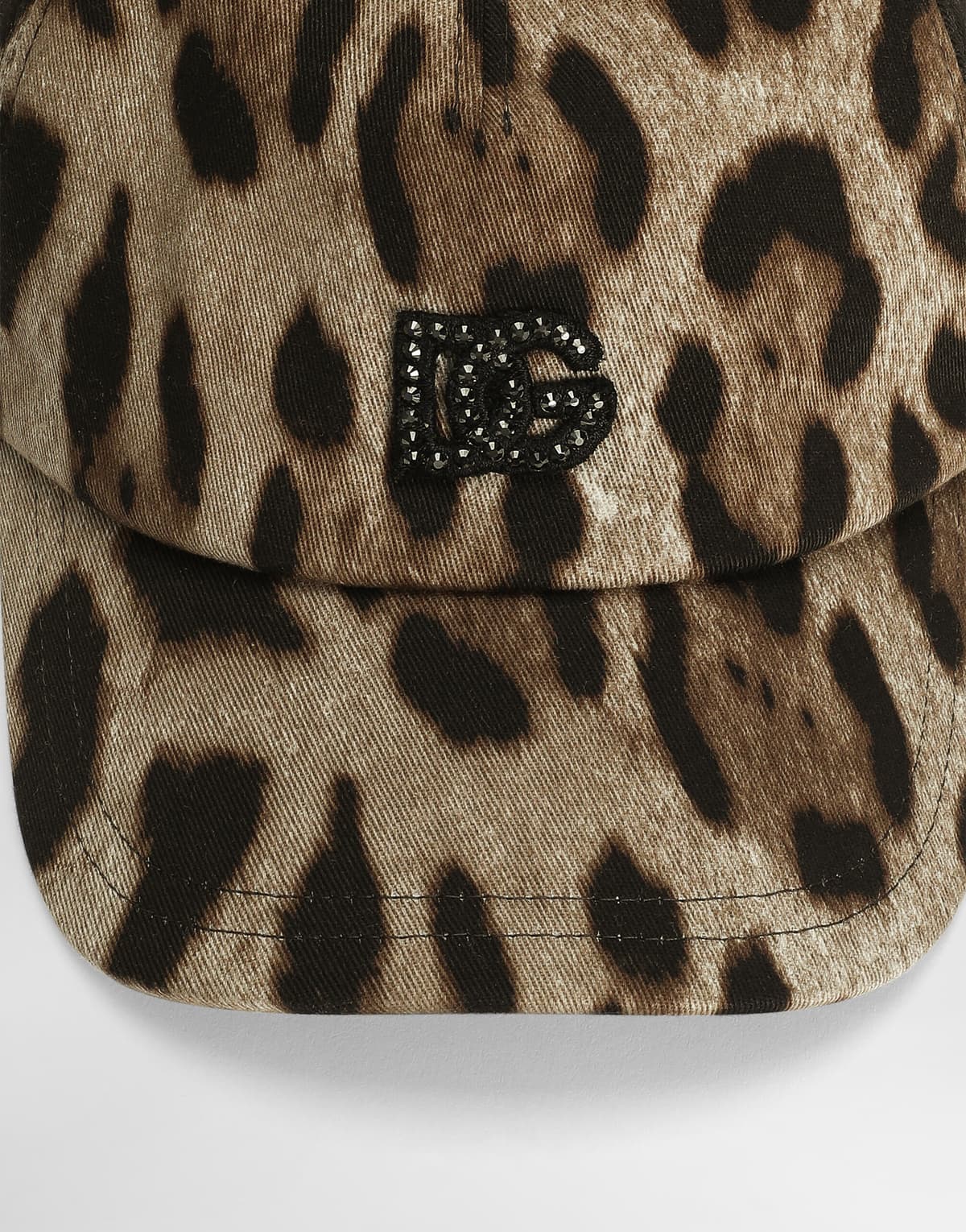 Czapka z daszkiem Dolce & Gabbana Kids w panterkę - 3