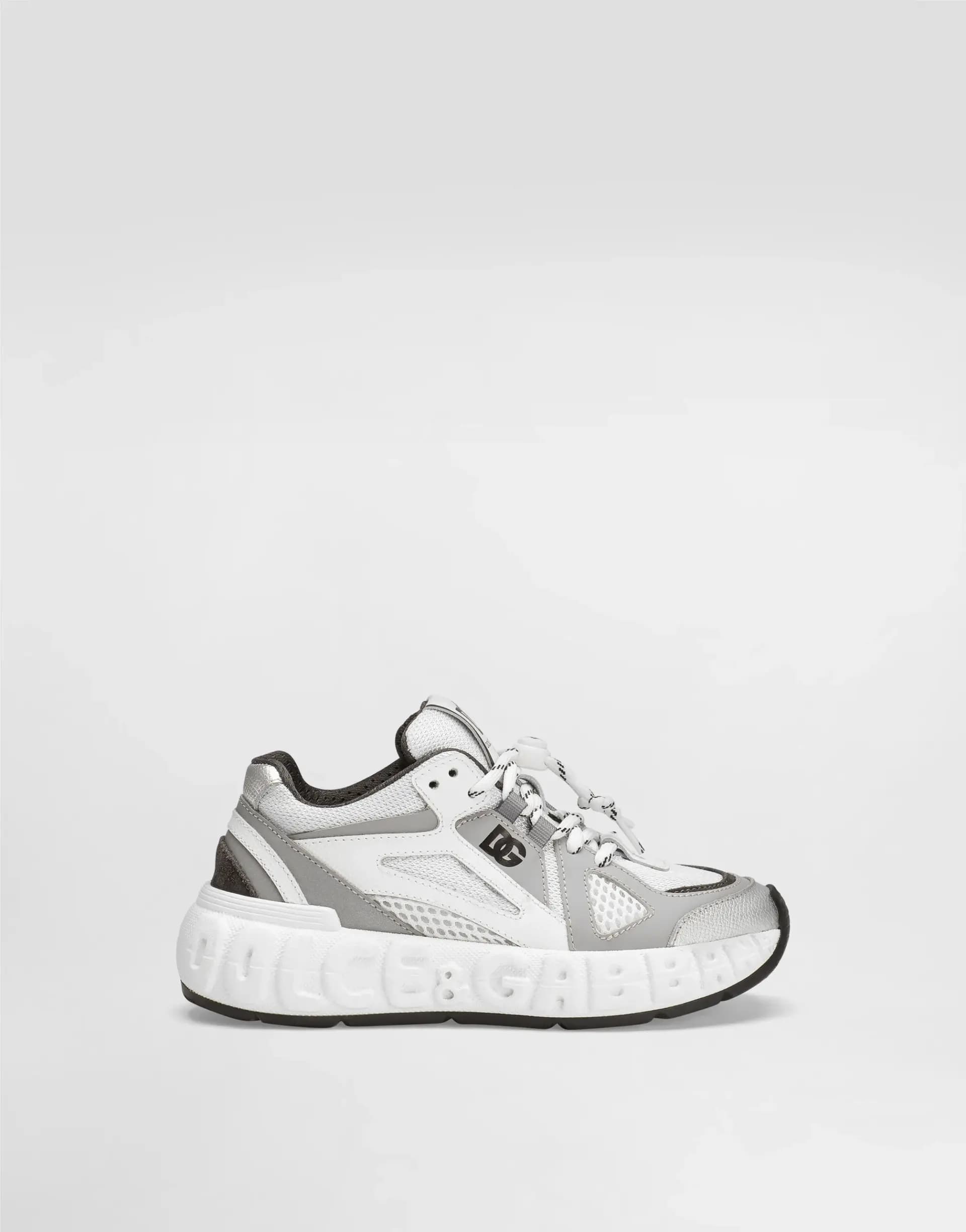 Dolce & Gabbana Kids dziecięce sneakersy z nylonu i siatki - 1