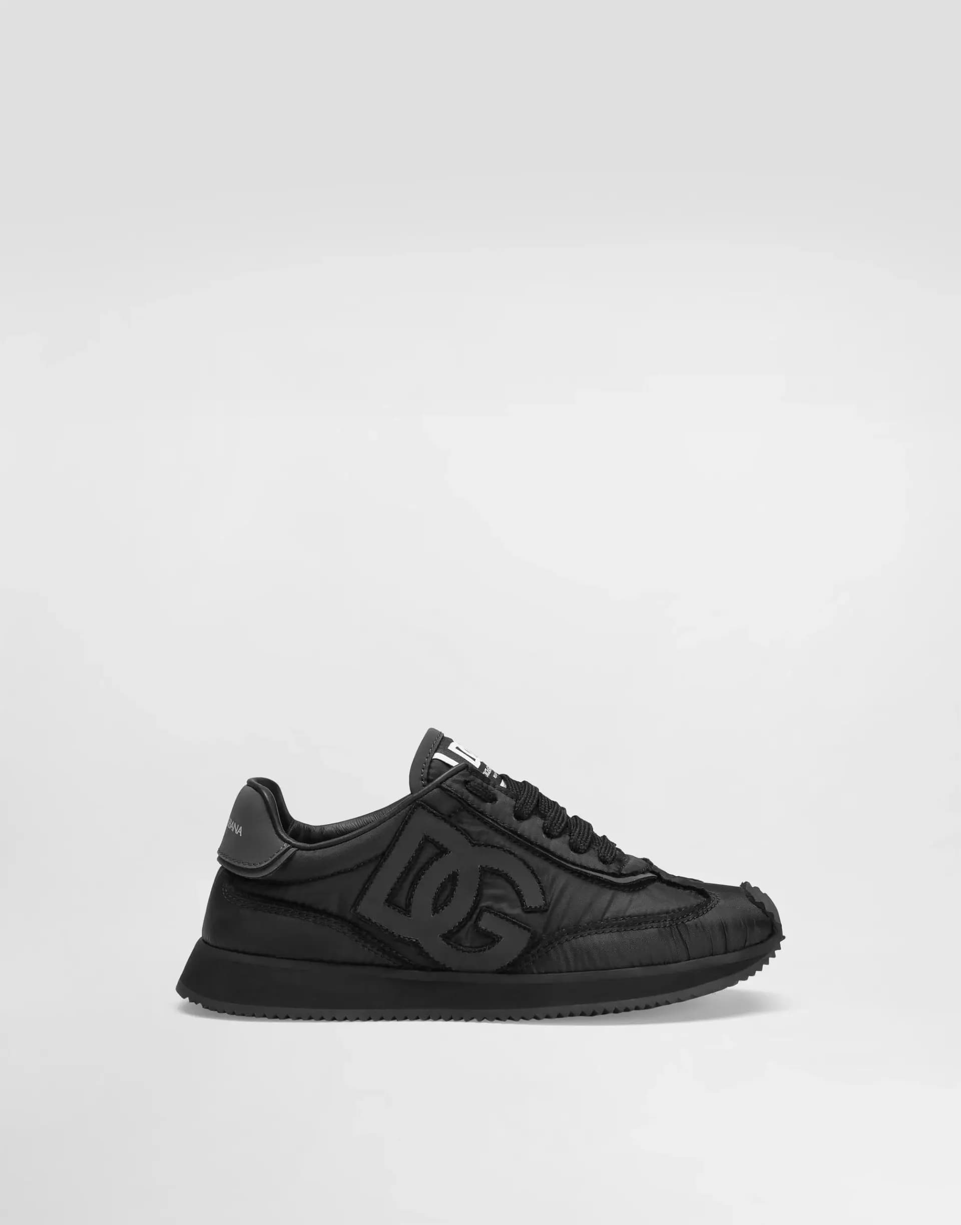 Dolce & Gabbana Kids dziecięce sneakersy z nylonu i nappa z cielęcej skóry - 1