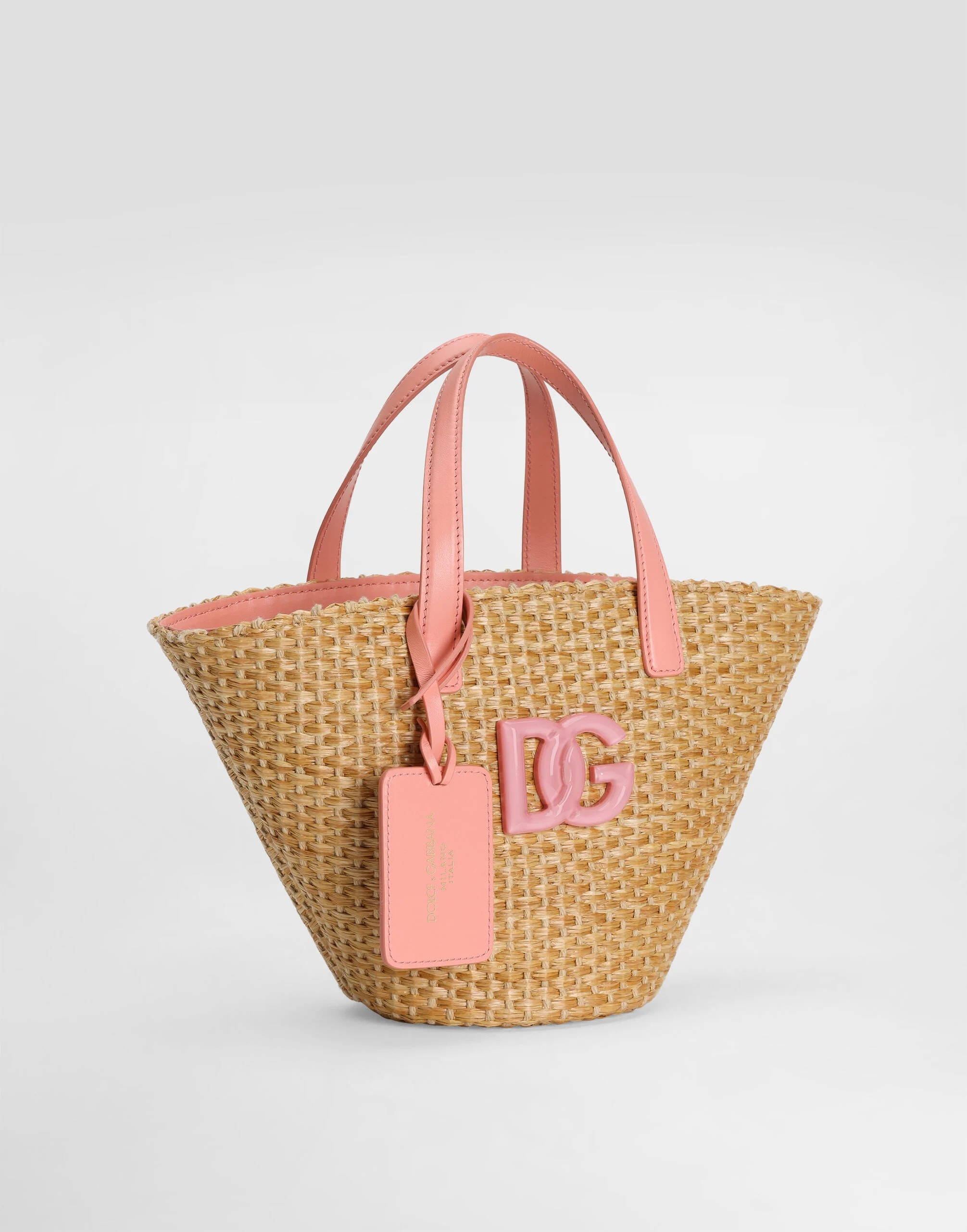 Dolce & Gabbana Kids dziecięca wielokolorowa torebka z logo DG w Plexi