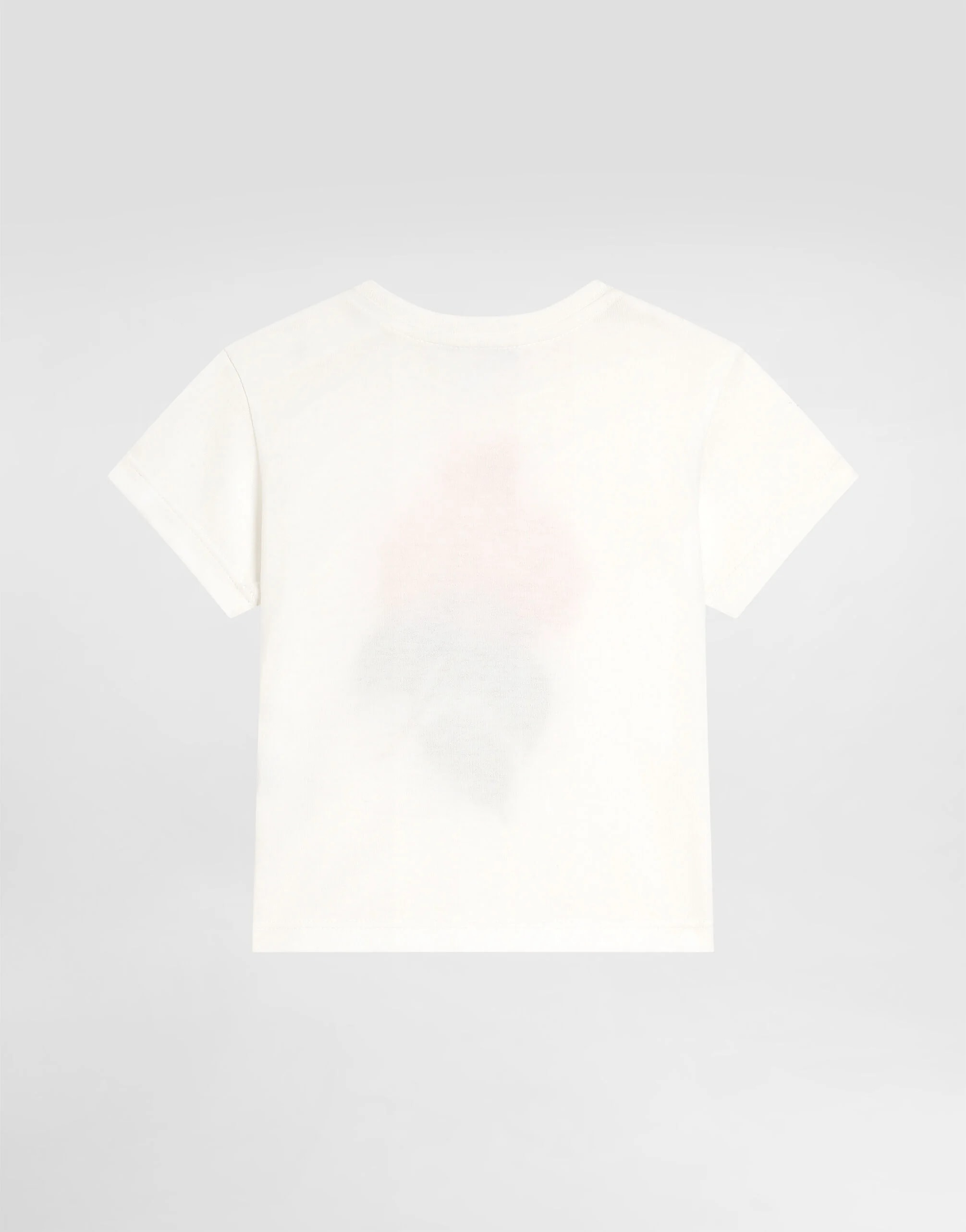 Dolce & Gabbana Kids dziecięcy T-shirt jersey z nadrukiem hortensji
