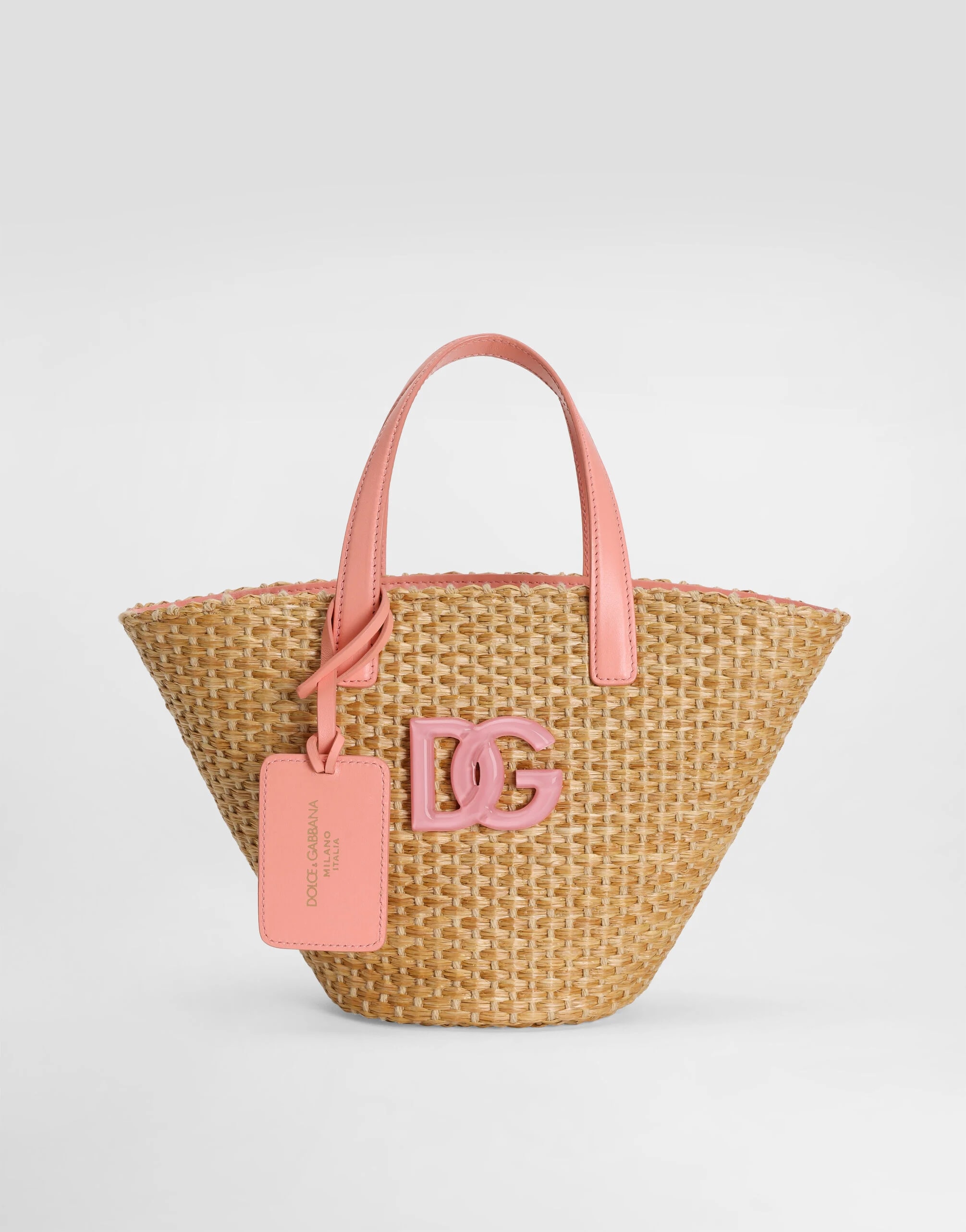 Dolce & Gabbana Kids dziecięca wielokolorowa torebka z logo DG w Plexi