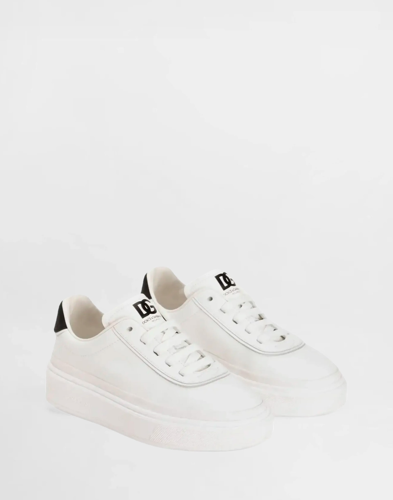 Skórzane sneakersy Dolce & Gabbana Kids DG Up