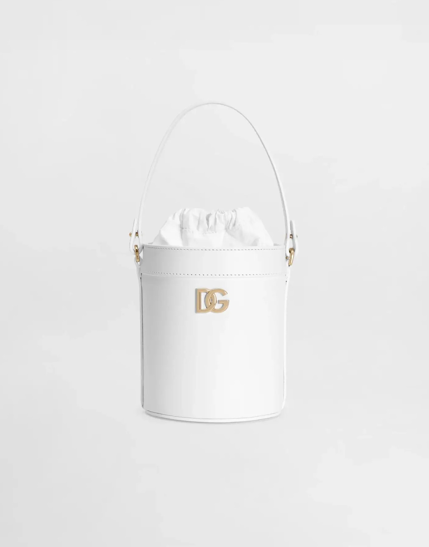Dolce & Gabbana Kids Dziecięca torebka bucket z nappa cielęcej skóry