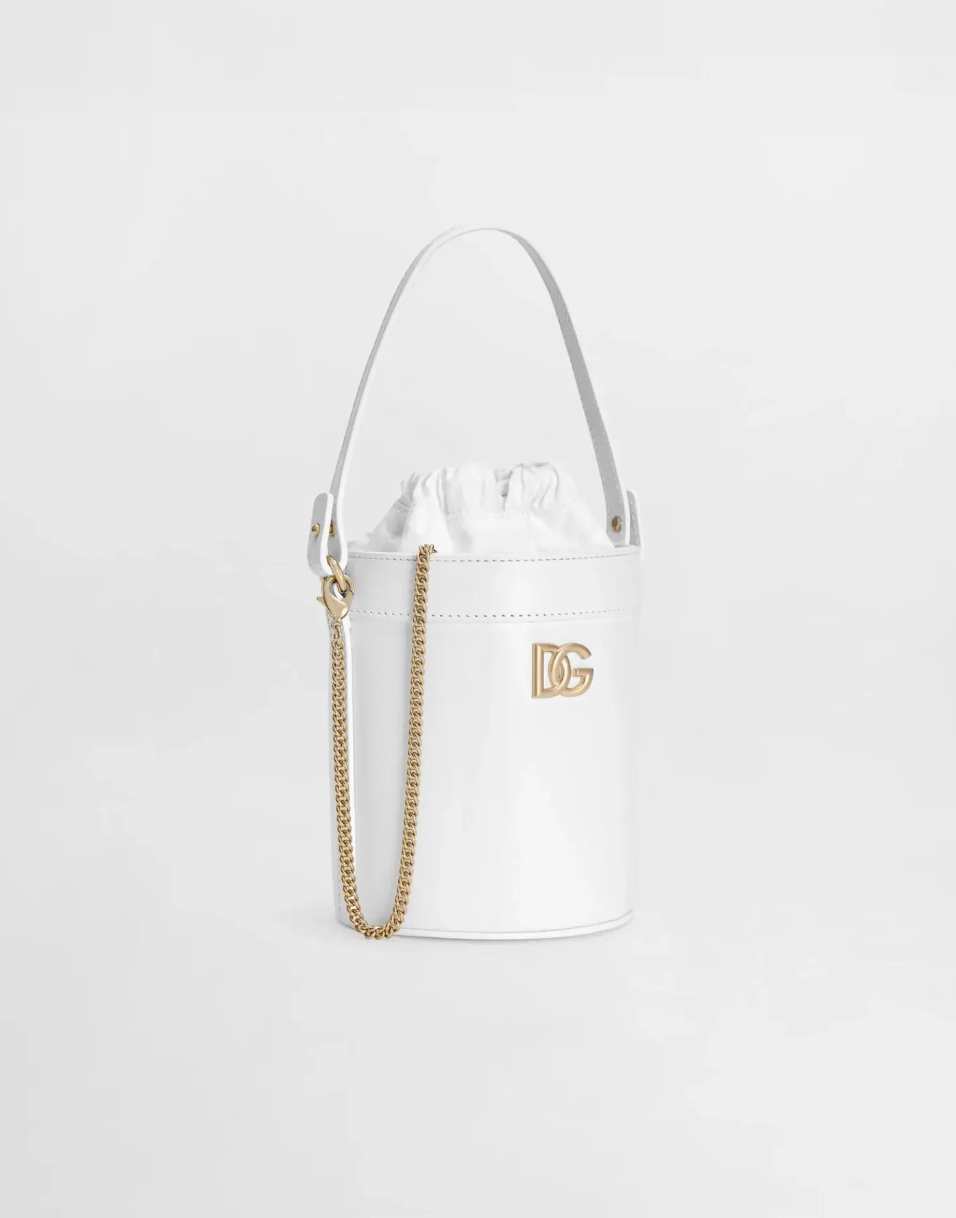 Dolce & Gabbana Kids Dziecięca torebka bucket z nappa cielęcej skóry