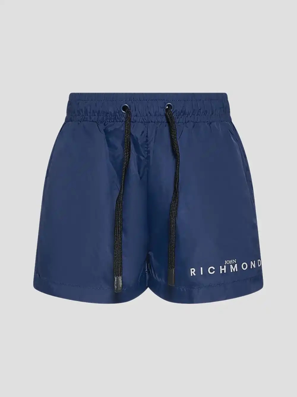John Richmond Junior Dziecięce Niebieskie szorty kąpielowe z logo