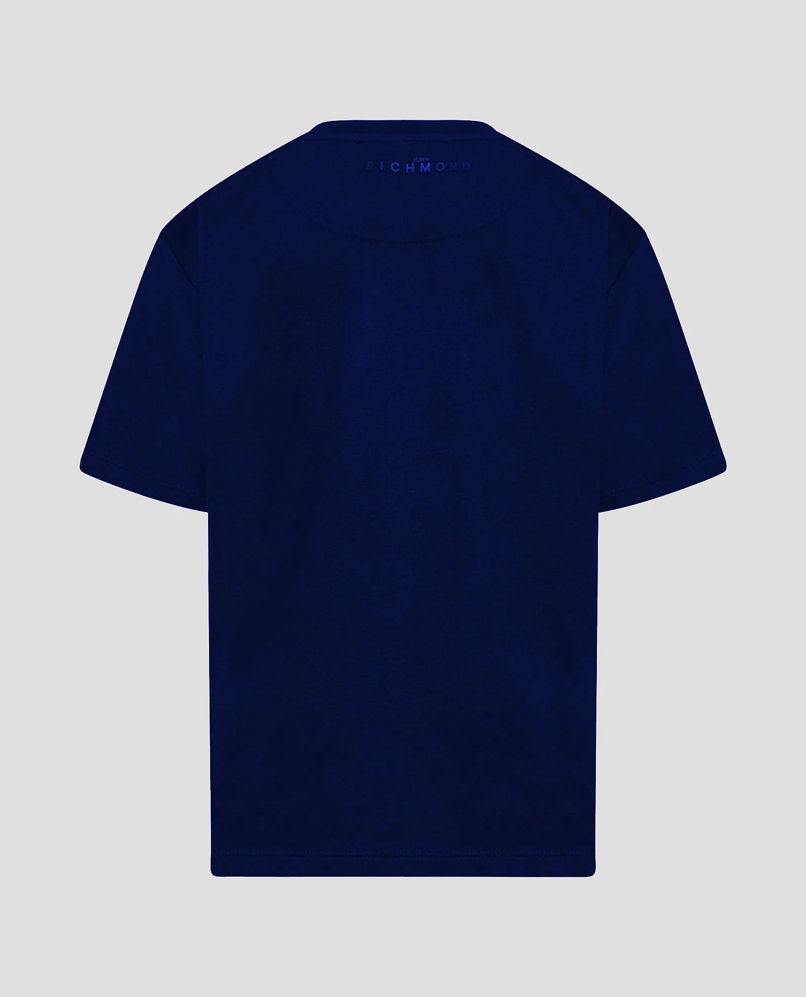 John Richmond Junior Dziecięcy T-shirt z tonalnym logo JR Zalu