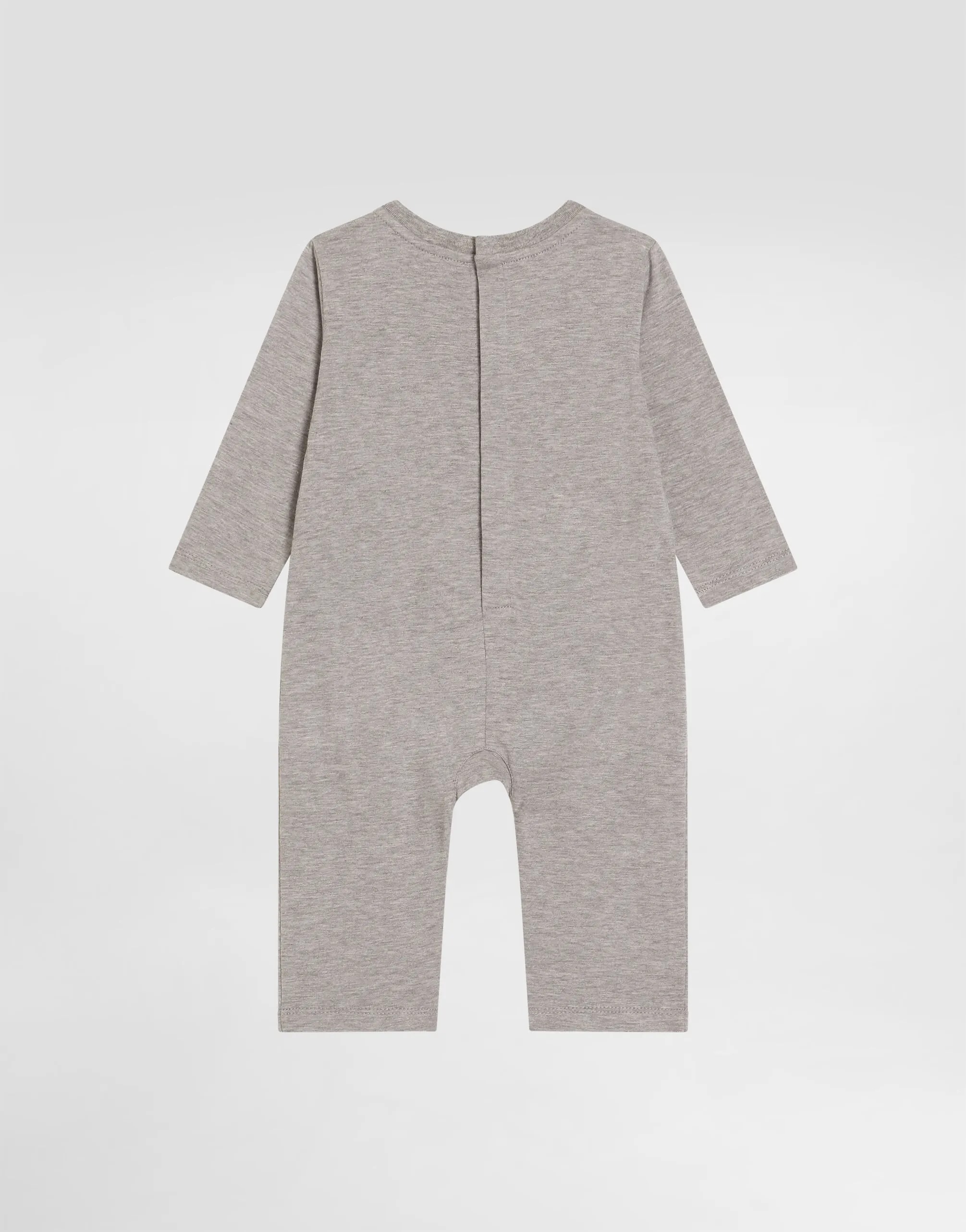 Dolce & Gabbana Kids niemowlęcy kombinezon jersey z nadrukiem imitującym denim