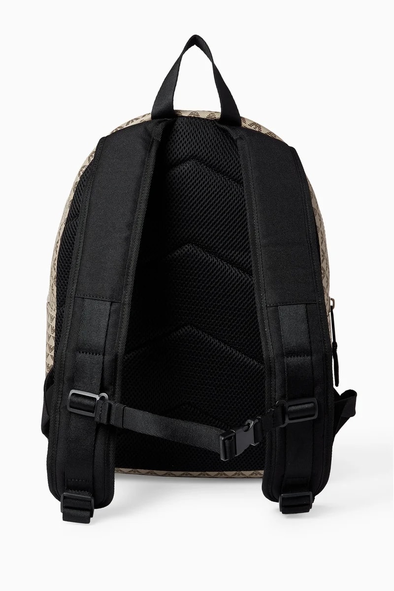 Emporio Armani Dziecięcy plecak z wzorem w kratę