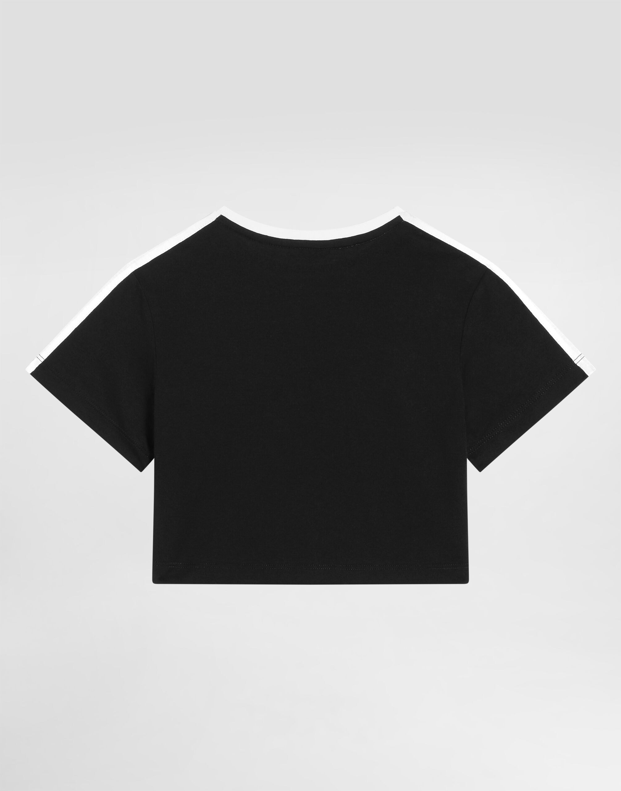 Dolce & Gabbana Kids Dziecięcy T-shirt jersey z nadrukiem (dla dziewczynek)