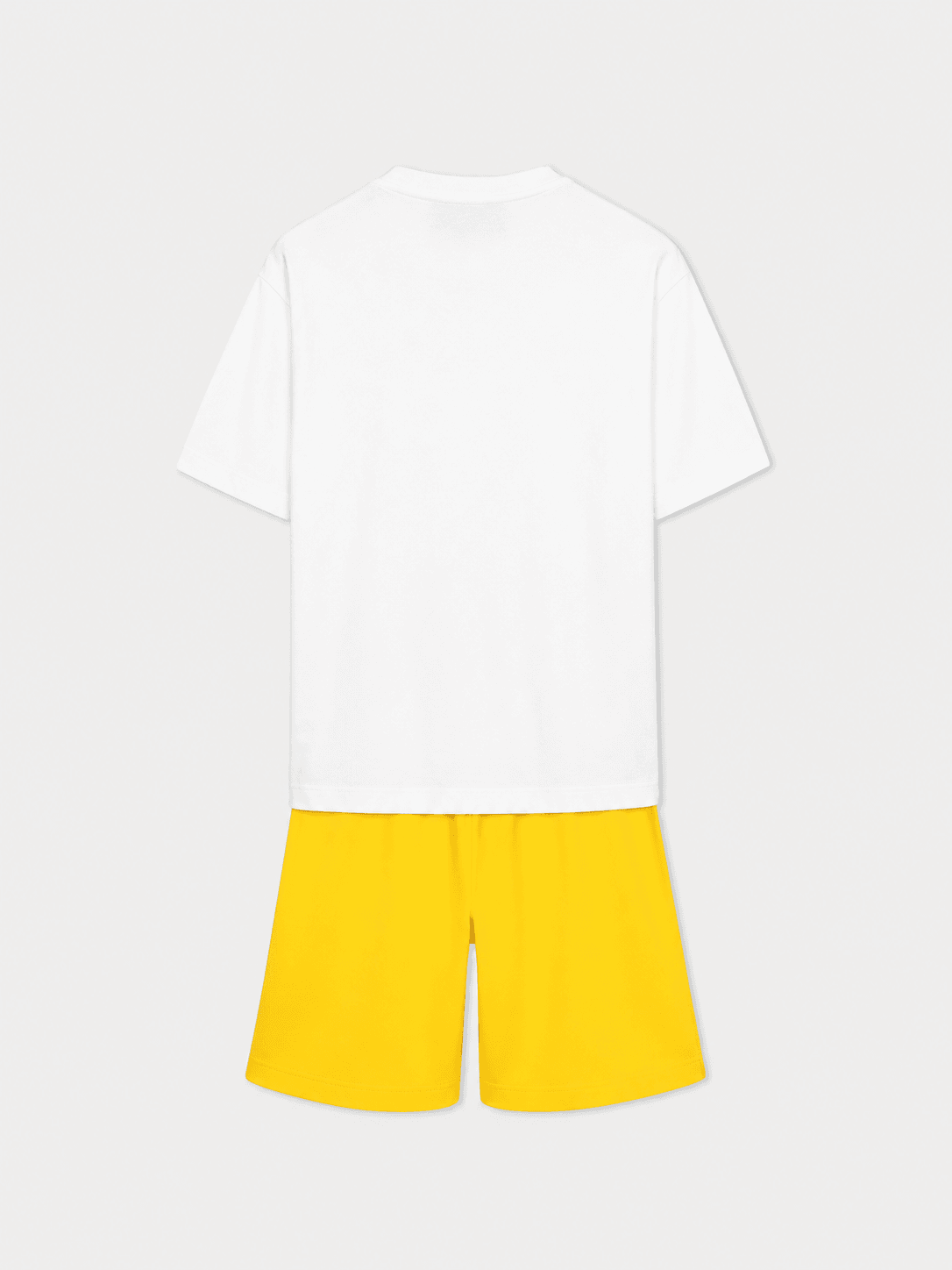 John Richmond Junior dziecięcy zestaw Zanzam T-shirt i szorty z logo JR w stylu college