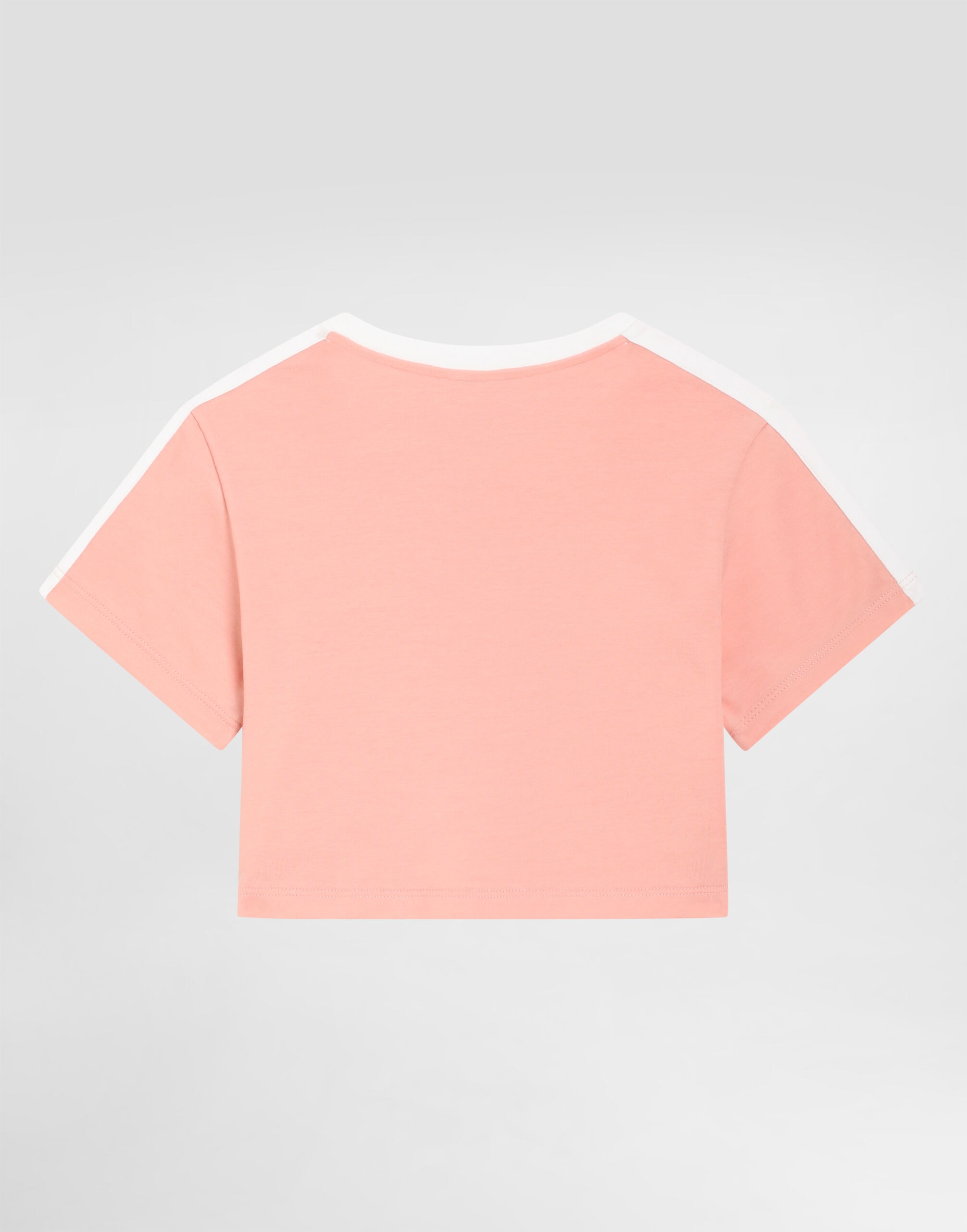Dolce & Gabbana Kids Dziecięcy T-shirt jersey z nadrukiem (dla dziewczynek)
