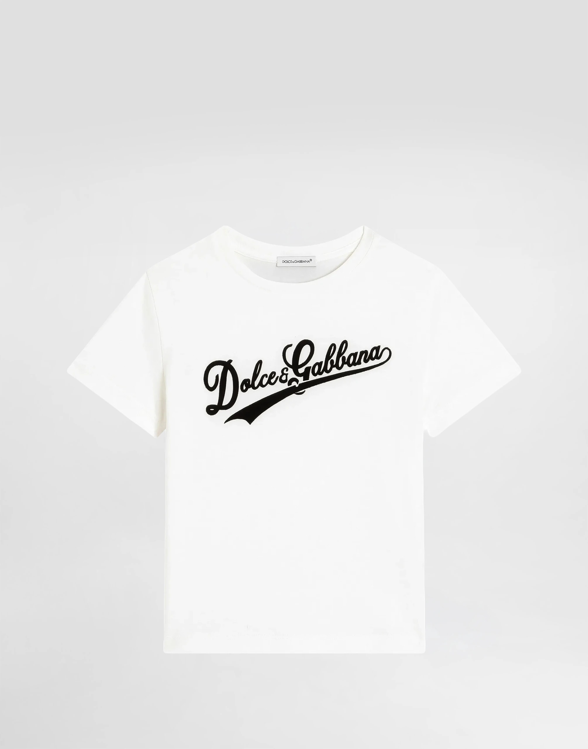 Dolce & Gabbana dziecięcy T-shirt z DG logo 