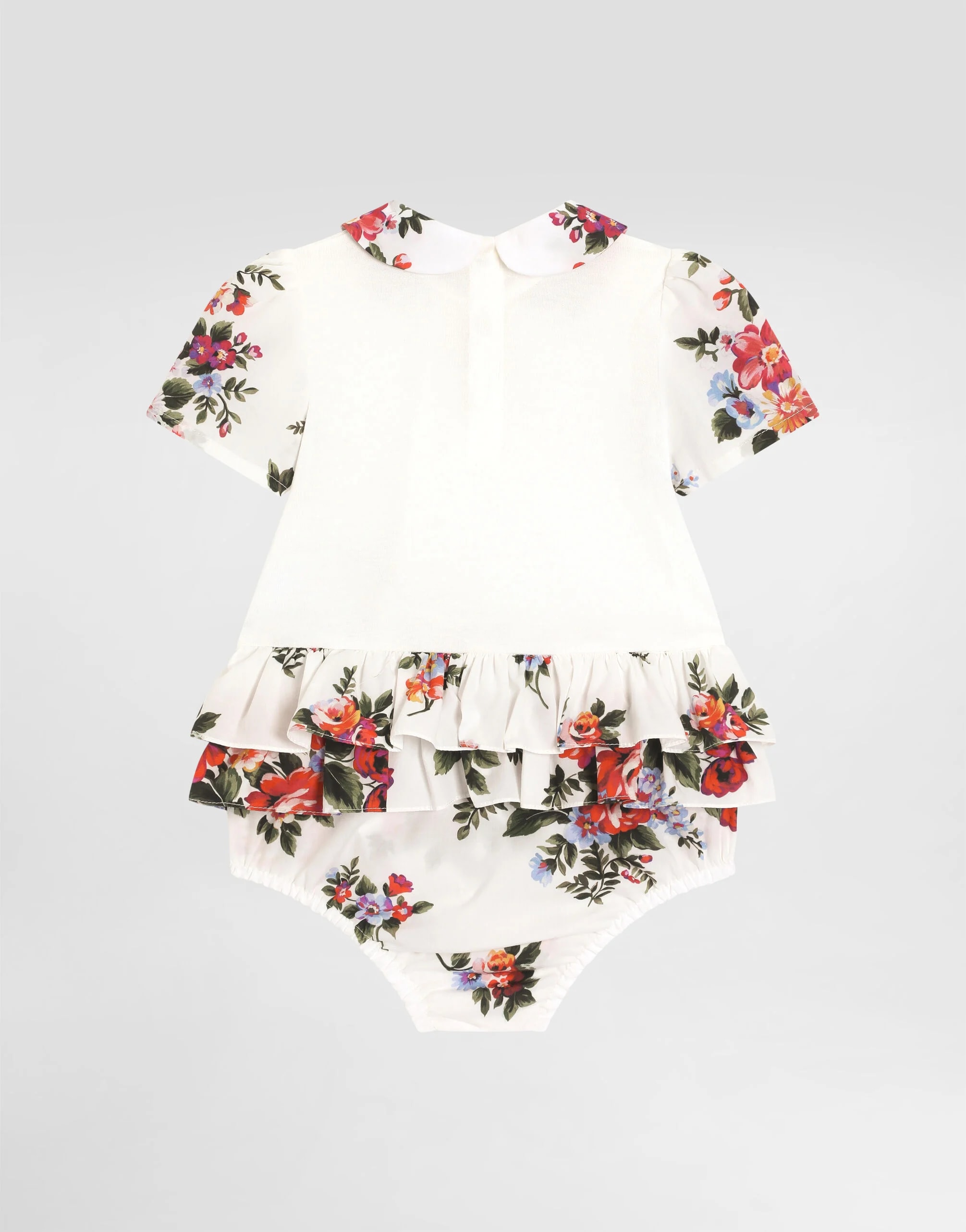 Kombinezon Dolce & Gabbana Kids z nadrukiem w kwiaty