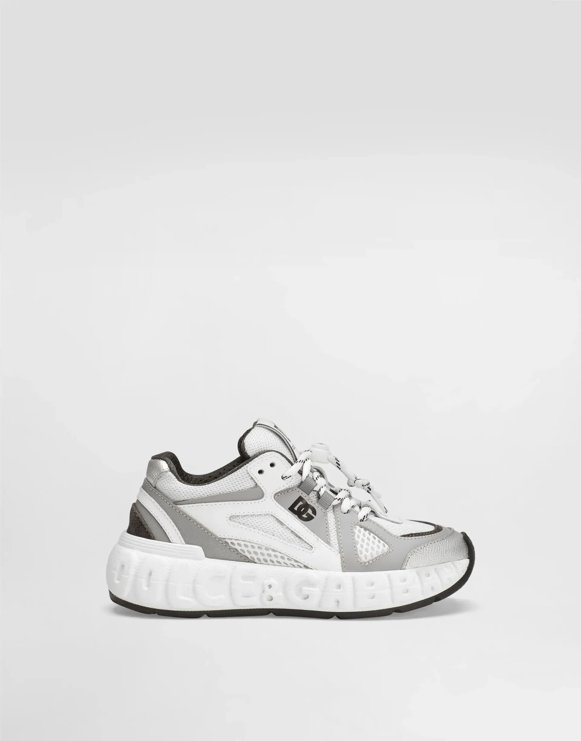Dolce & Gabbana Kids dziecięce sneakersy z nylonu i siatki