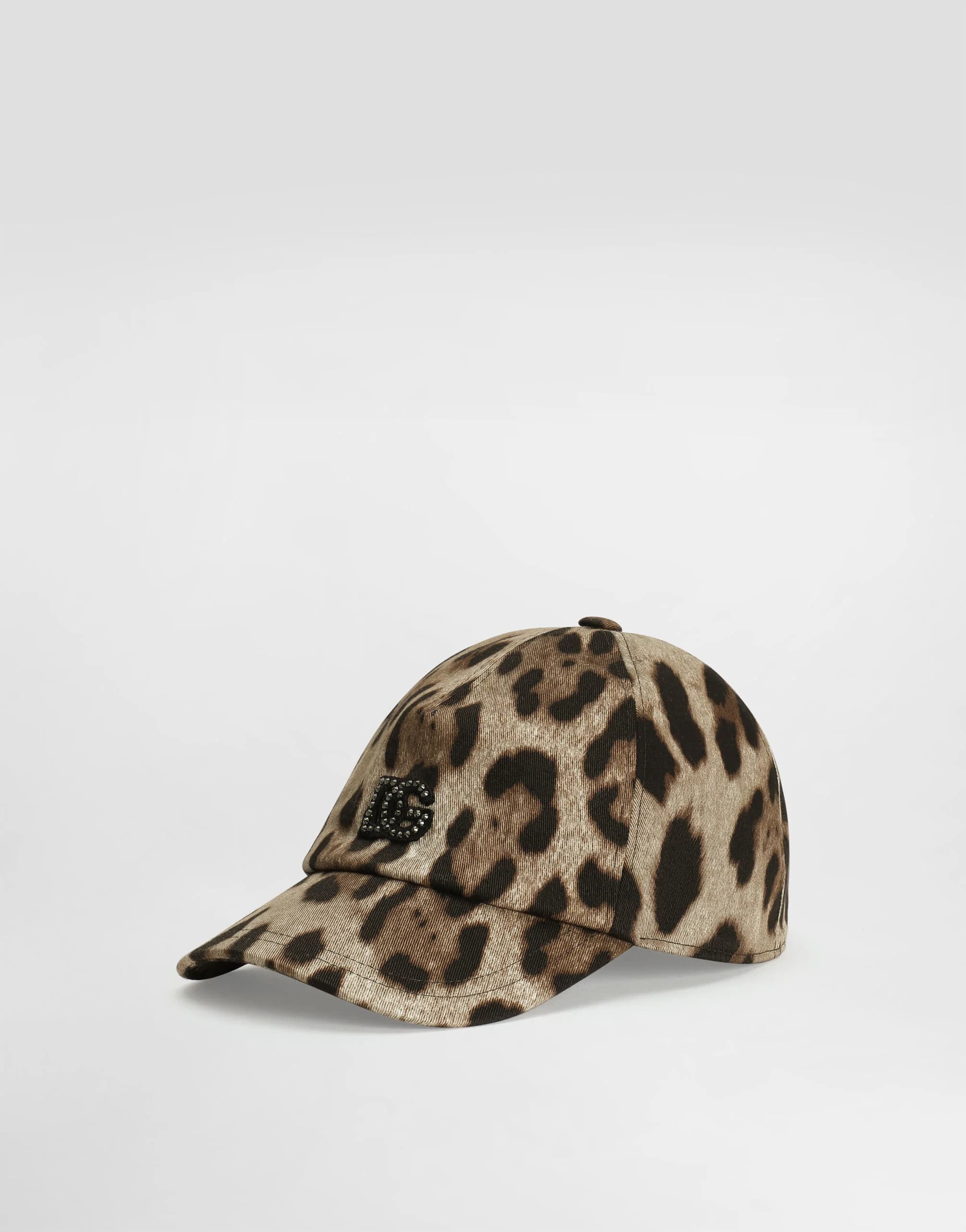 Czapka z daszkiem Dolce & Gabbana Kids w panterkę
